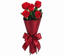 Букет 5 Красных роз Эдлесс Лав в Новой Ладоге