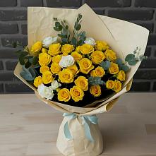 Букет цветов из:  Розы #REPLACE_PRED# Новой Ладоге