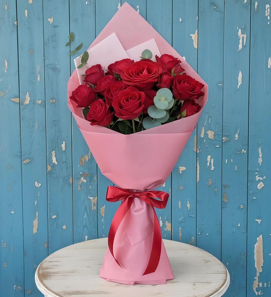 Букет цветов из: Розы в Новой Ладоге