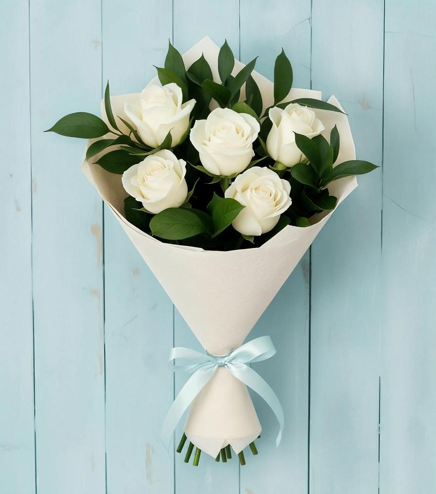 Букет цветов из: Розы в Новой Ладоге