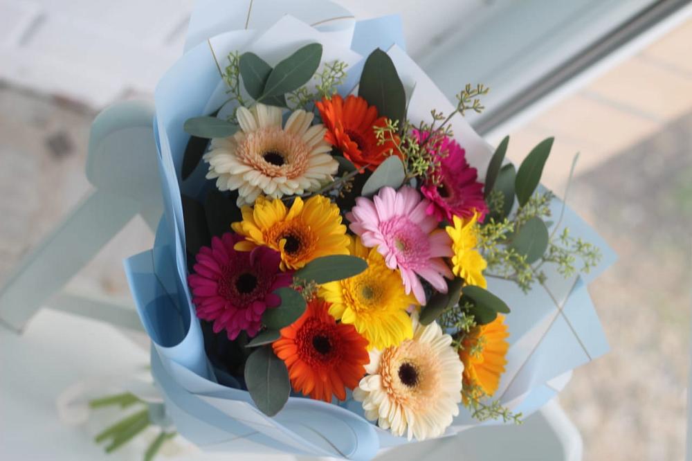 Букет цветов из: Герберы в Новой Ладоге