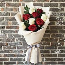 Букет цветов из:  Розы в Новой Ладоге