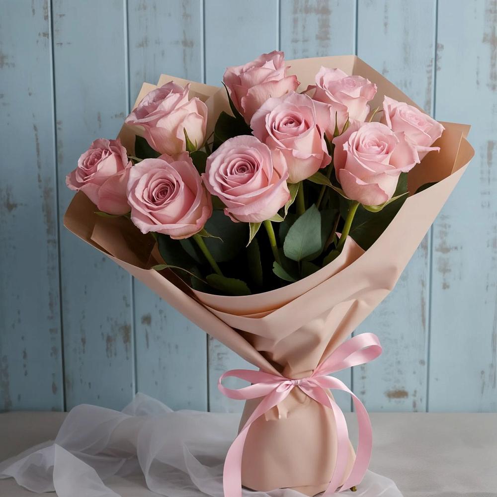 Букет цветов из: Розы в Новой Ладоге