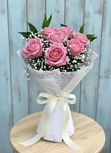 Букет цветов из:  Розы в Новой Ладоге
