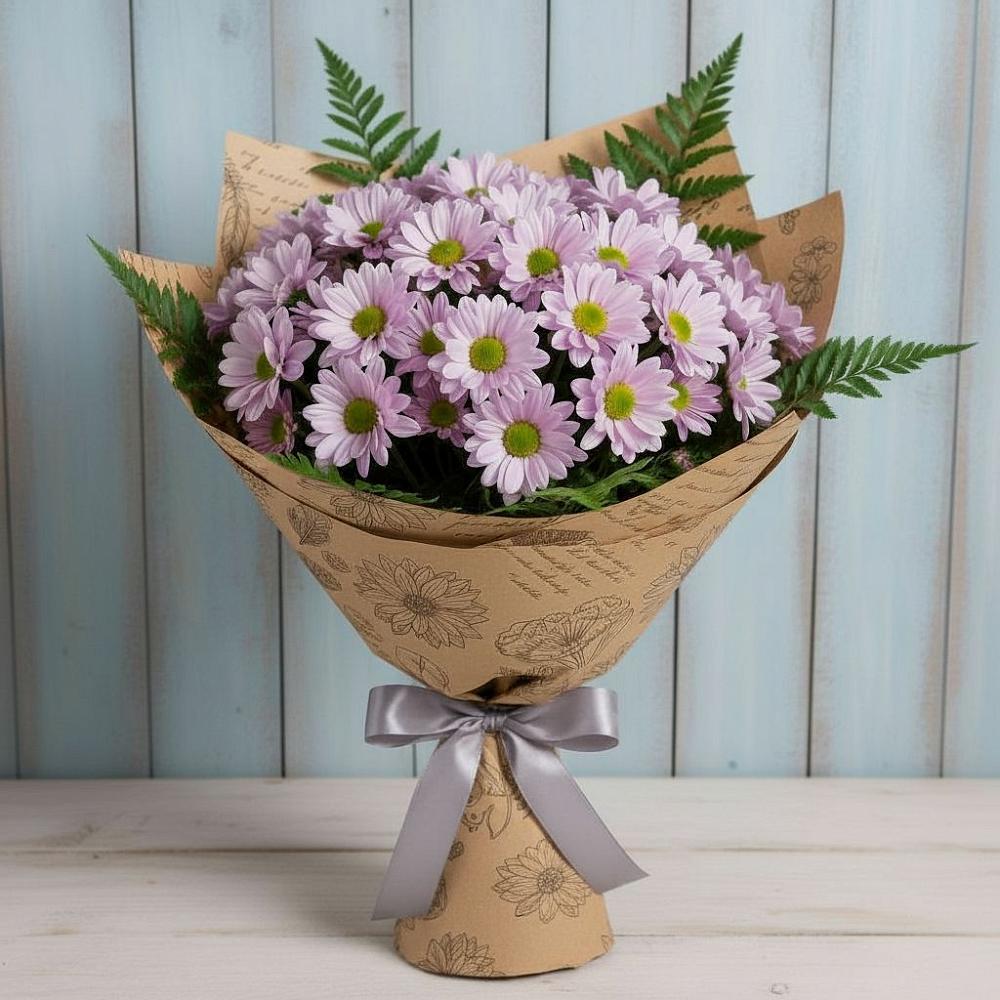 Букет цветов из: Хризантемы в Новой Ладоге