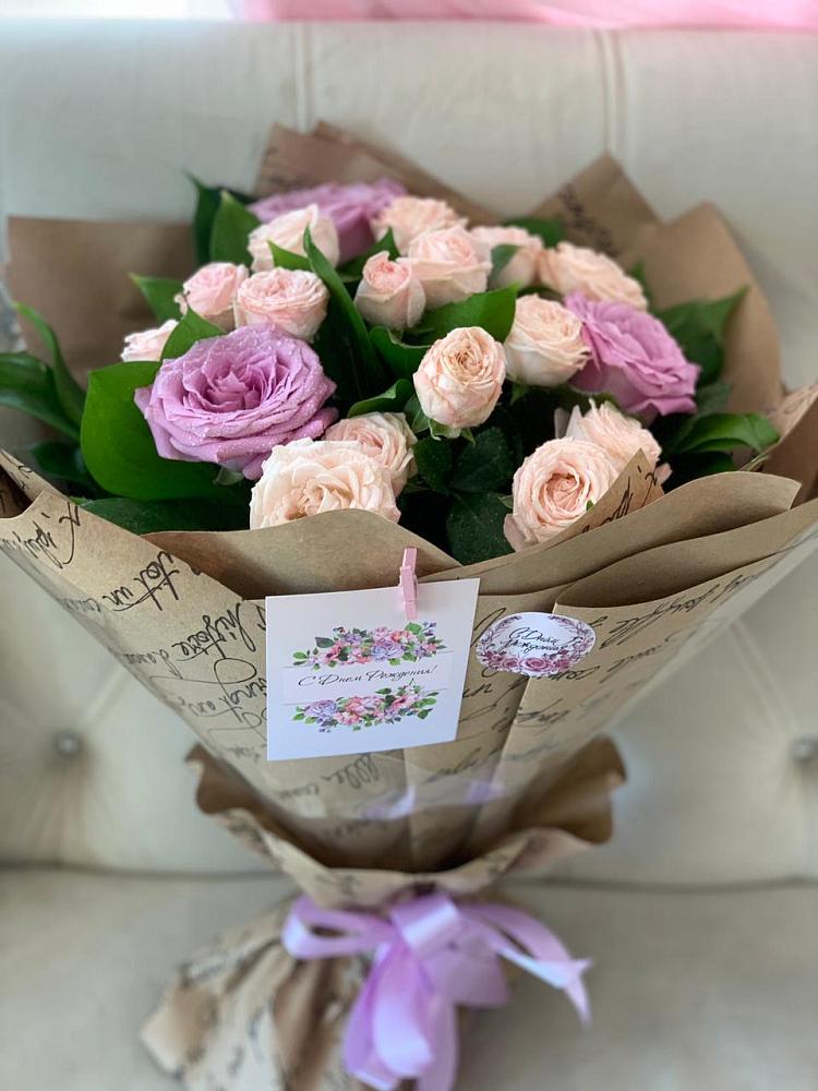 Букет цветов из: Розы в Новой Ладоге