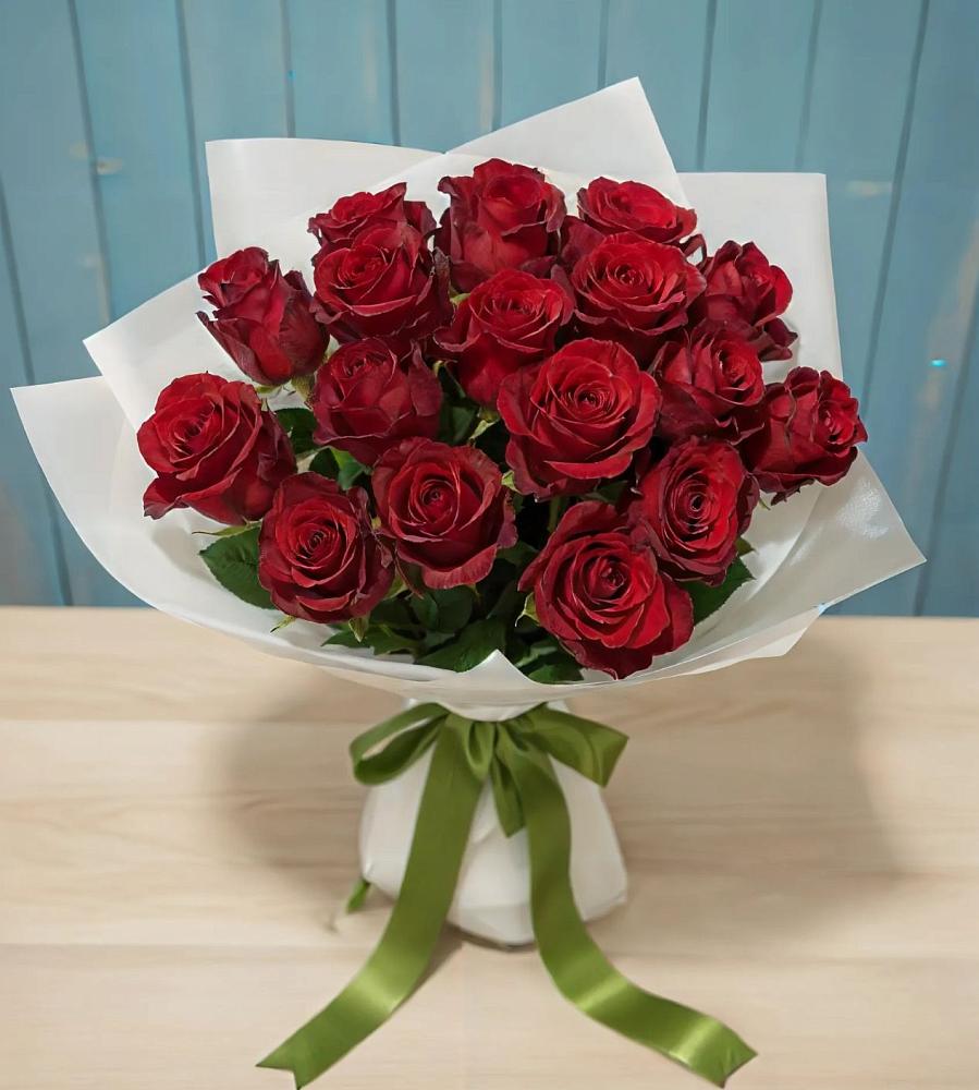 Букет Красные розы в Новой Ладоге