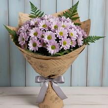 Букет цветов из:  Хризантемы в Новой Ладоге