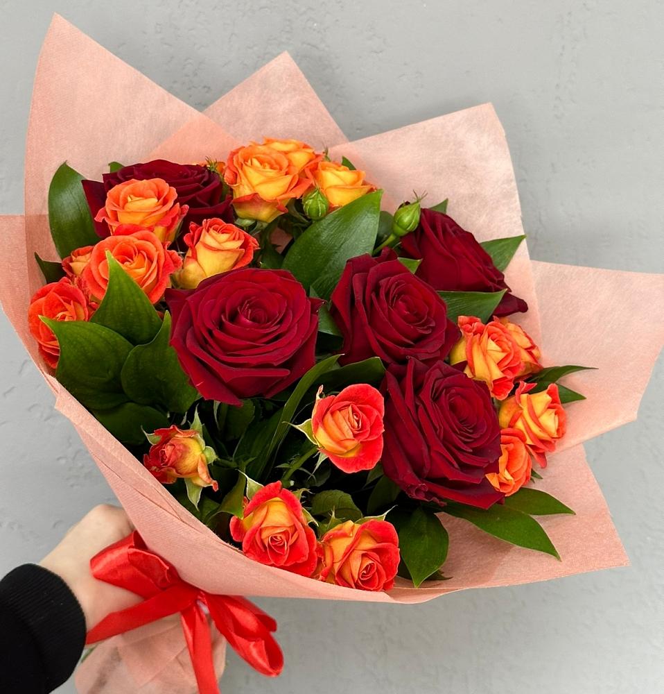 Букет Любовь и восторг в Новой Ладоге