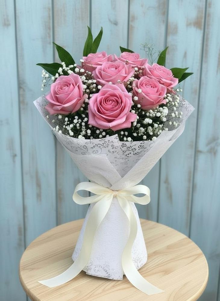 Букет цветов из: Розы в Новой Ладоге