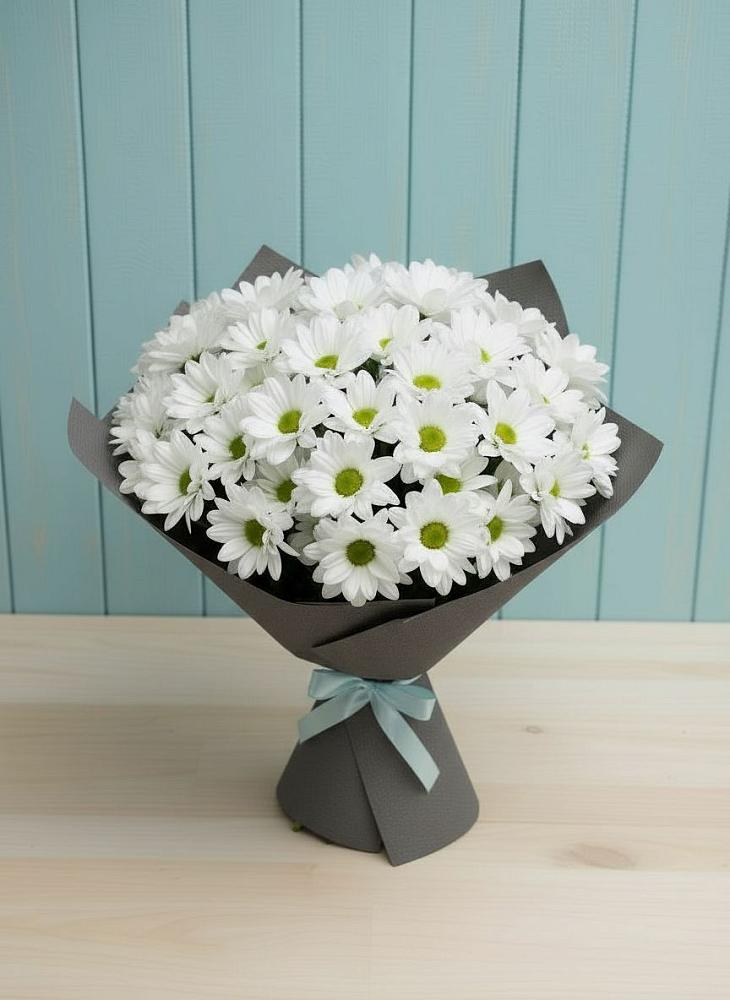 Букет цветов из: Хризантемы в Новой Ладоге