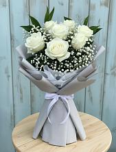 Букет цветов из:  Розы в Новой Ладоге