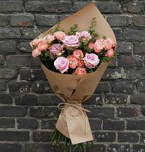 Букет цветов из:  Розы в Новой Ладоге