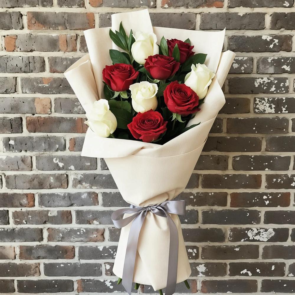 Букет цветов из: Розы в Новой Ладоге