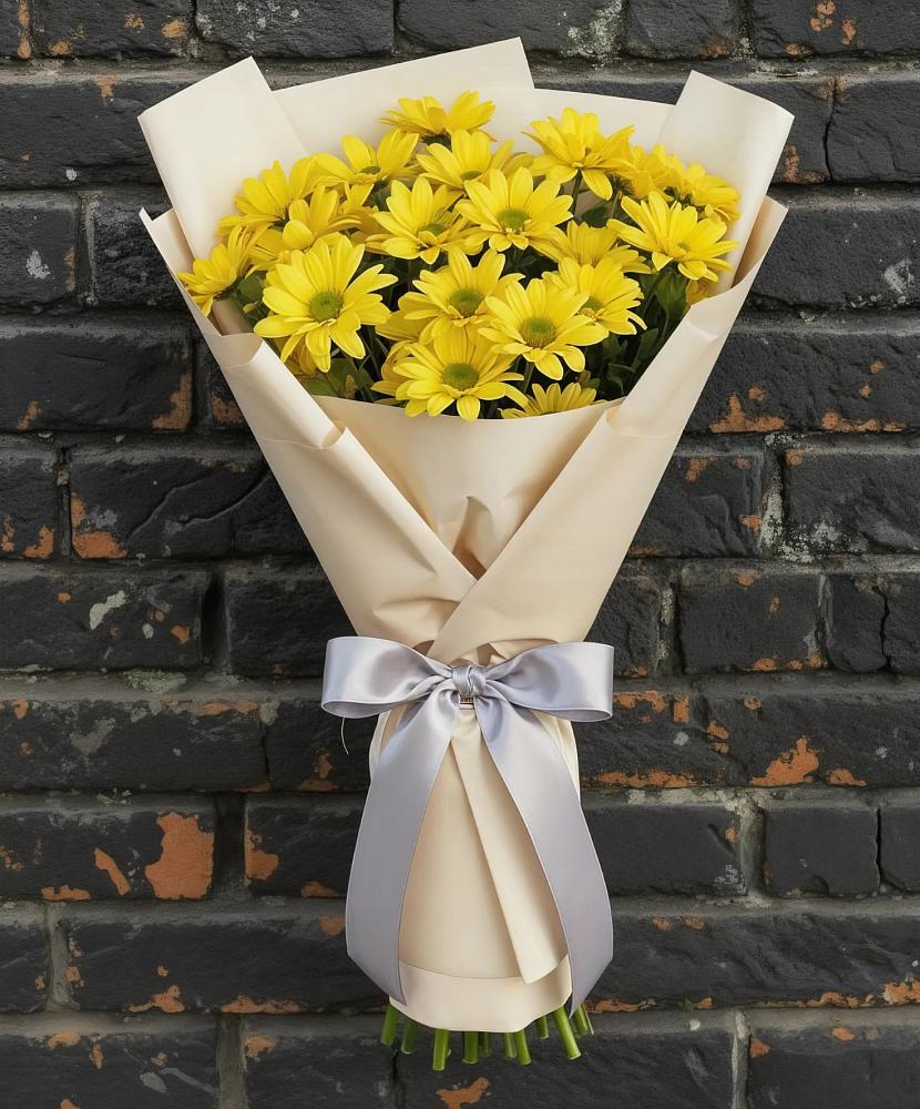 Букет цветов из: Хризантемы в Новой Ладоге