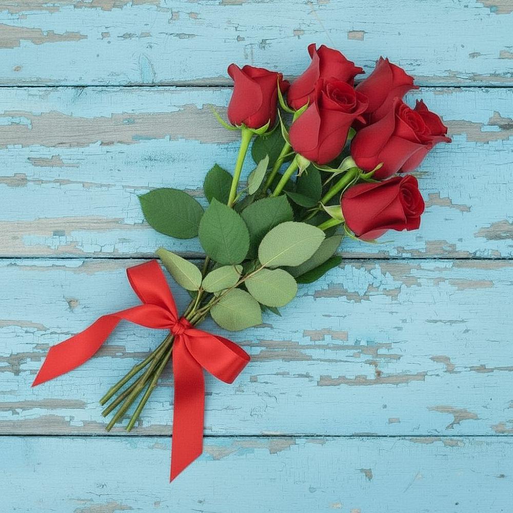 Букет Красные розы в Новой Ладоге