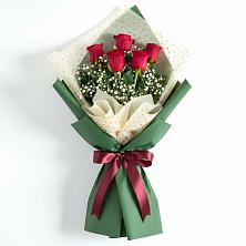 Букет цветов из:  Розы в Новой Ладоге